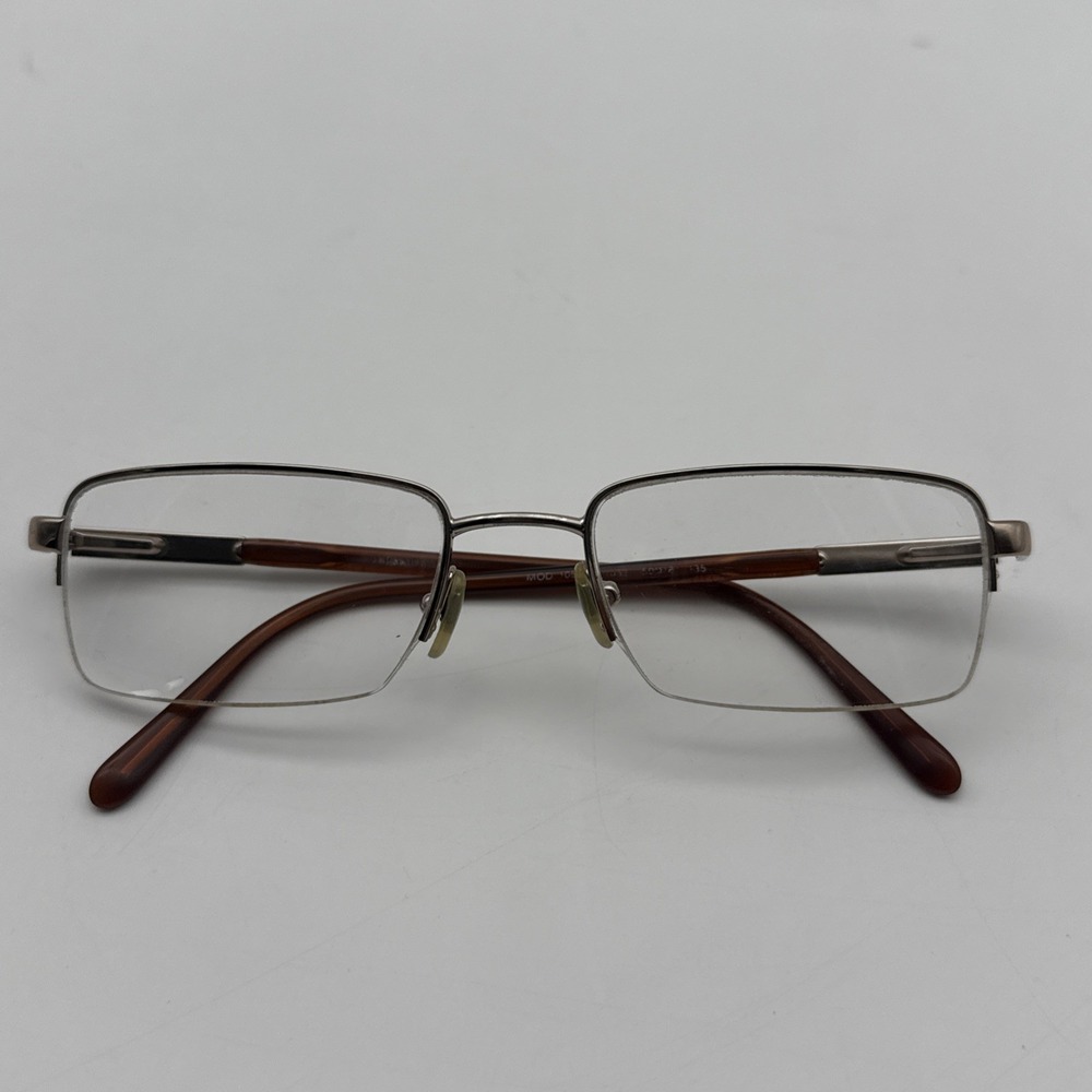 Versace Eyeglasses MOD 1066 1053 Brown Gold Rectangular 50-18-135